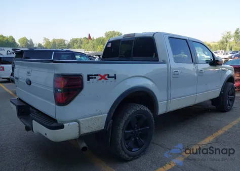 2011 Ford F150 Fx4 из США, поврежденный, VIN 1FTFW1ET4BFC41240